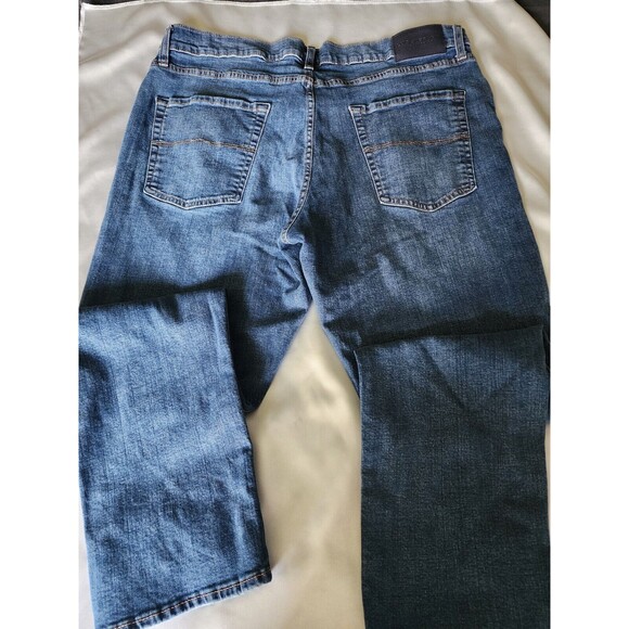 Mens Lucky Brand Jeans W38 L32 Dark Wash Straight Leg Regular Fit RN 80318 - Picture 3 of 8